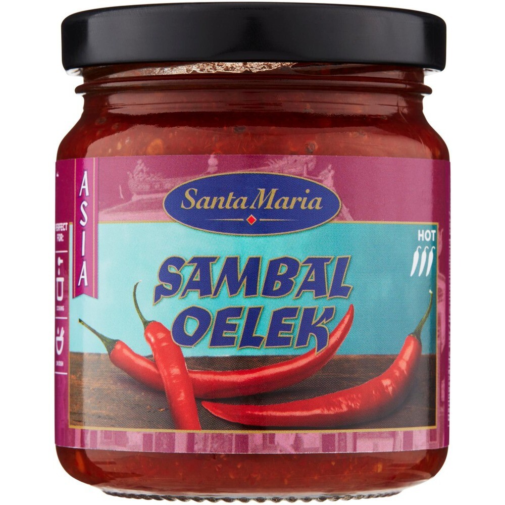 Соус для пасты Santa Maria 200G Sambal Oelek Chili Paste – купить за 440 ₽  с доставкой из Финляндии