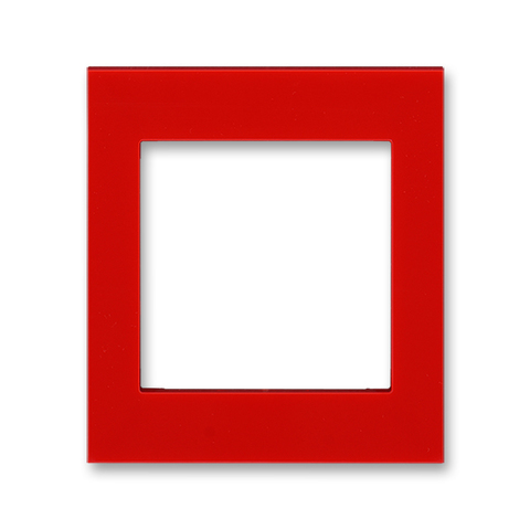 Сменная панель промежуточная на многопостовую рамку. Цвет Красный. ABB. Levit(Левит). 2CHH010350B8065