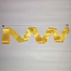 ЛЕНТА гимнастическая тренировочная 6 м С ПАЛОЧКОЙ   56-60 см