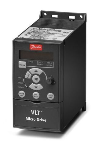 132F0001 частотный преобразователь Danfoss VLT Micro Drive FC-51 0,18 кВт, 220В