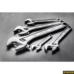 STAYER MAX-Force, 375/43 мм, разводной ключ (2725-37)