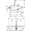 Смеситель для ванны с джойстиком Hansgrohe PuraVida 15472000