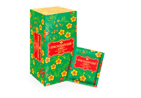Чай черный с иван-чаем "Краснодарский букет", 50г
