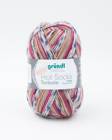 Носочная пряжа Gruendl Hot Socks Torbole 08 купить