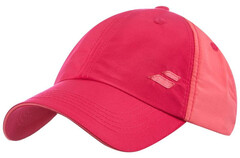 Кепка тенниснаяBabolat Basic Logo Cap - red rose