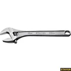 STAYER MAX-Force, 375/43 мм, разводной ключ (2725-37)