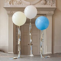 Baby boy blue set (3 шара) +tassel