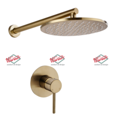 Комплект для душа Warmer Bronze Line 400300-10D