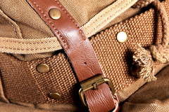 Винтажный Рюкзак из ткани Virginland 96 khaki