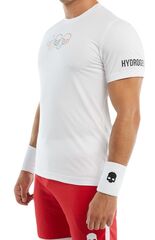 Футболка теннисная Hydrogen Olympic Skull Tech T-Shirt - white