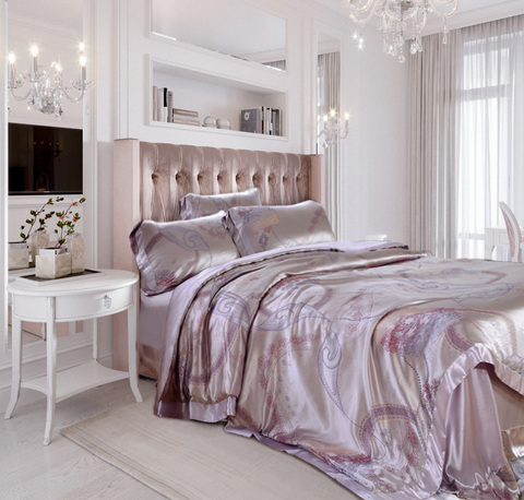 Постельное белье 2 спальное евро Luxe Dream Миа