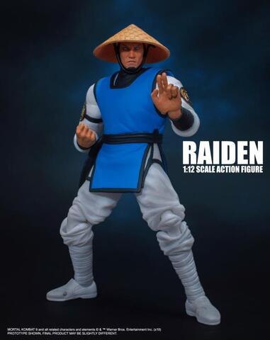 Фигурка Рейден масштаб 1/12 Мортал Комбат Storm Collectibles