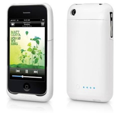 Mophie Juice Pack Air дополнительный аккумулятор для iPhone 3G (White)