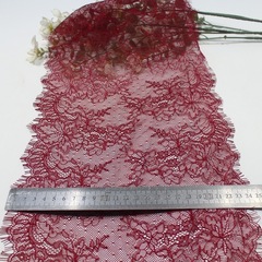 Кружево реснички бордо (23* см)