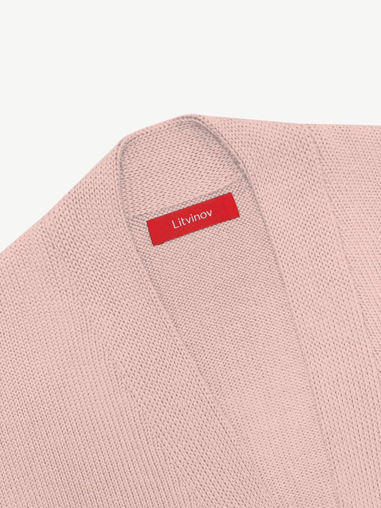 Кардиган с планкой из кашемира