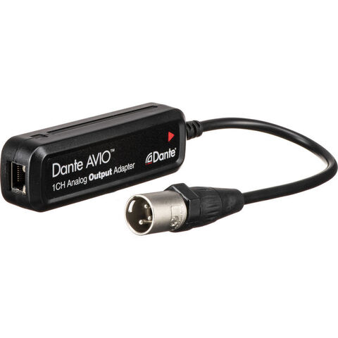 Адаптер Audinate Dante AVIO 1-Channel XLR Analog Output Adapter for Dante Audio Network