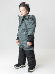 комбинезон  для мальчика  ВК 60130/н/1 ГР