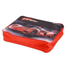 
          Папка с ручками 1 отделение, А4 260х340х80 мм, Alingar, ПВХ, ручки тесьма, дизайн с одной стороны, молния сверху, внутр. карман, "Красное авто"