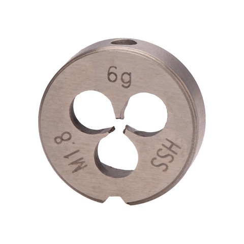 Плашка М 1,8х0,35 DINEN22568 HSS 6g 16х5мм Volkel 27414