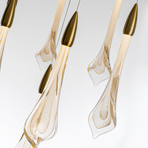 Подвесная светодиодная люстра Modelux ML.89181.7 BS