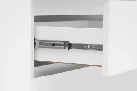 Шкаф 2-х створчатый ШК-03 Симпл белый