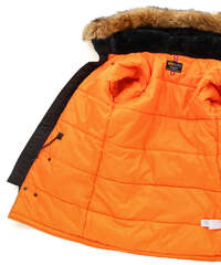 Парка Alpha Industries N-3B W Black (Черная)