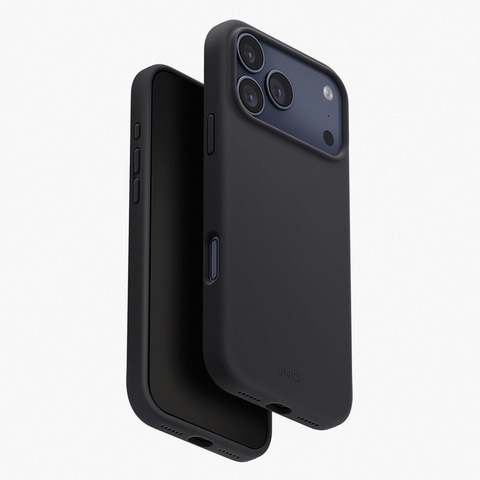 Чехол Uniq Lino Case для iPhone 17 Pro Max, Угольно‑серый | Charcoal Grey