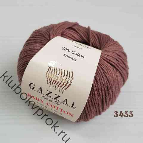 GAZZAL BABY COTTON 3455, Коричнево-фиолетовый