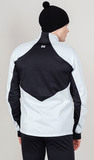 Элитная утеплённая лыжная куртка Nordski Pro Pearl Blue/Black