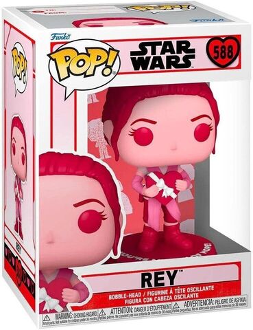 Funko Pop! POP Star Wars: Valentines S3- Rey