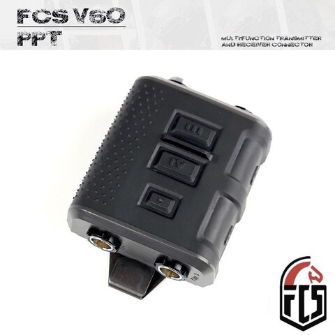 Кнопка PTT FCS V60, черная