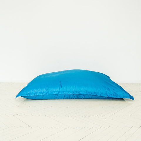 Подушка голубая