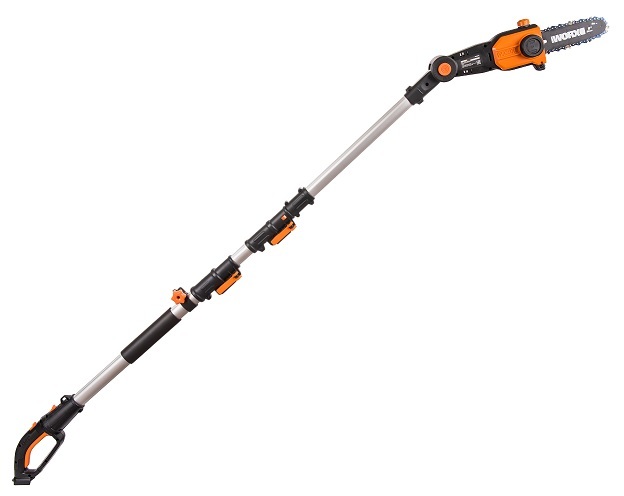 Цепная пила Аккумуляторная телескопическая WORX WG349E.9, 20В, 20 см, без АКБ и ЗУ