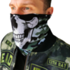 Бандана-труба Hardcore Training Scull Green Camo