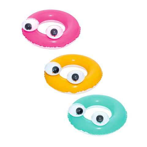 Надувной круг для плавания  Big Eyes 61 см, Bestway 36114