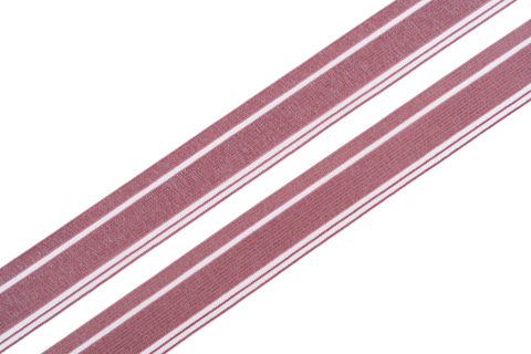 Резинка широкая, темно-розовая/ полосы 23 мм, Германия