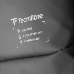 Теннисная сумка Tecnifibre Team Dry Duffel Bag - Black, Gray