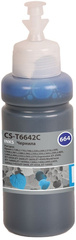 Чернила Cactus CS-T6642C 664 голубой 70мл для Epson L130,  L110,  L100,  L220,  L200,  L310,  L300,  L360,  L361,  L380,  L382,  L350,  L355,  L365,  L395,  L405,  L485,  L495,  L555,  L565,  L575,  Expression ET-2500,  ET-2550,  ET-2600,  ET-2650,