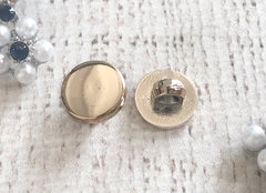 Пуговицы блузочные, d 1,1 см, на ножке, золото
