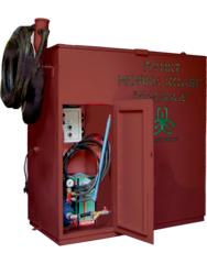 Пункт мойки колёс для стройплощадки ЭкоПром-Строй «Каскад-Стандарт» с системой обогрева 10 машин/час 2 кВт 220 В до 10 АТМ 2 пистолет(а) (1700x1300x1300см;500кг;) - арт.560487