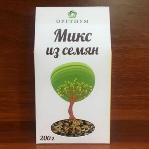 Микс из семян 200г Оргтиум