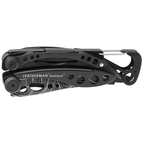 Мультитул Leatherman Topo Skeletool 100 mm, 7 функций, чёрный (832755)