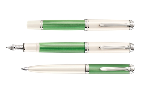 Ручка перьевая Pelikan Souverän® M605 SE 2021, Green-White CT  (818193)