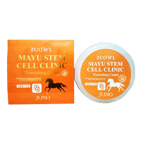 Juno Zuowl Stem Cell Clinic Nourishing Cream Horse Oil - Питательный крем со стволовыми клетками и лошадиным жиром