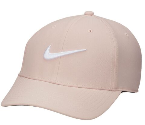 Теннисная кепка Nike Dri-Fit Club Structured Swoosh Cap - pink oxford/white