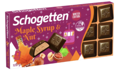 Шоколад Schogetten Maple Syrup&Nut