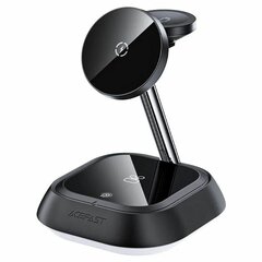 Беспроводная зарядка ACEFAST E16 desktop 3-в-1 wireless charging holder держатель, черный