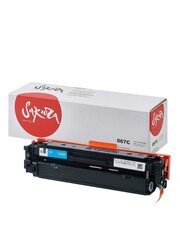 Картридж Sakura 067C (5101C002) для Canon i-SENSYS LBP631/LBP633/MF651/MF655/MF657, голубой, 1300 к.