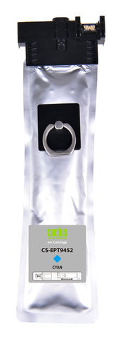 Картридж струйный Cactus CS-EPT9452 T9452 голуб.пигм. (66мл) для Epson WF-C5290DW/C5790DW