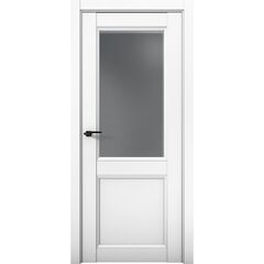 Купить Межкомнатная дверь эмалит Co 33 Кобальт аляска стекло графит